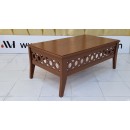 TABLE BASSE RECTANGULAIRE ACAJOU