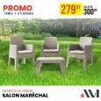 Salon De Jardin MARECHAL 3 Places