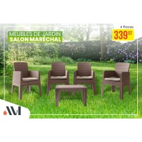 Salon De Jardin MARECHAL 4 Places