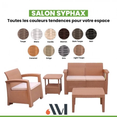 Salon De Jardin Syphax 3 Places
