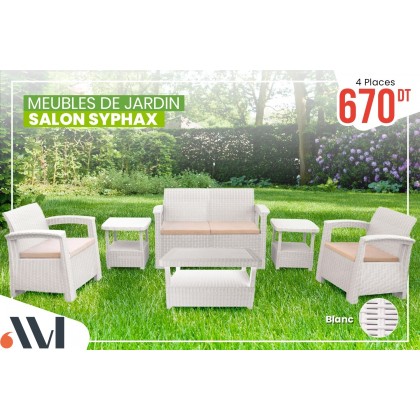 Salon De Jardin Syphax 4 Places