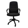 Fauteuil de bureau ergonomique à dossier rembourré