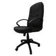 Fauteuil de bureau ergonomique à dossier rembourré