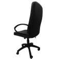 Fauteuil de bureau ergonomique à dossier rembourré