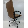 Fauteuil de bureau ergonomique à dossier rembourré