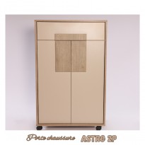 ASTRO 2 PORTES + TIROIRS Beige