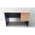 Bureau Standard stratifié 2 tiroirs