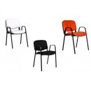 Chaise ISO 1 Place Accoudoires Acier