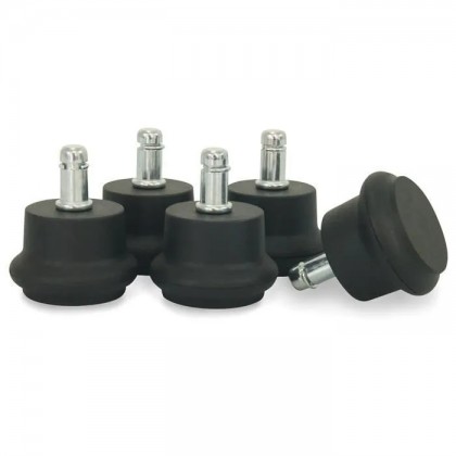 Lot de 5 pieds fixes pour chaise de bureau