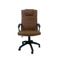 FAUTEUIL ERGONOMIQUE AVION têtière Caramel