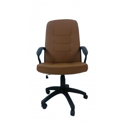 Fauteuil de bureau ergonomique à dossier rembourré