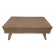 TABLE BASSE massif