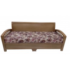 Banquette bois Foncée Model pencher