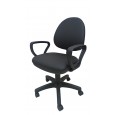 Chaise Secrétaire BRIO Haut Dossier Avec Accoudoirs