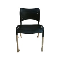 CHAISE ATTENTE SMART 2 PLACE - NOIR