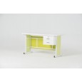 BUREAU SIMPLE OVAL CAPITONNE