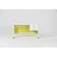 BUREAU SIMPLE OVAL CAPITONNE