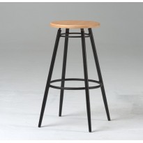 TABOURET VINYLE sans Dos