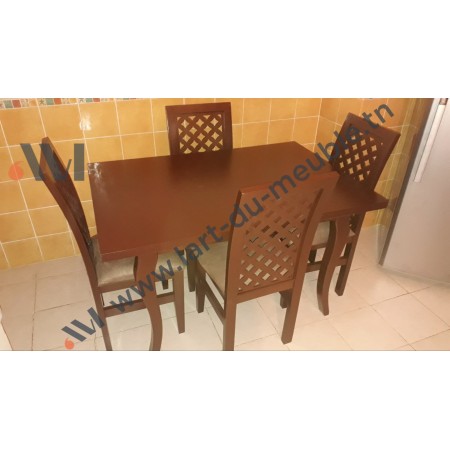 Salle a manger structure bois Model  H  4 P