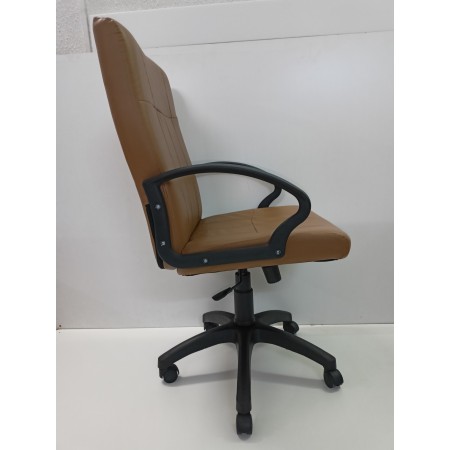 Fauteuil de bureau ergonomique à dossier rembourré