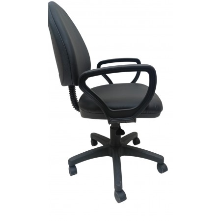 Chaise Secrétaire BRIO Haut Dossier Avec Accoudoirs